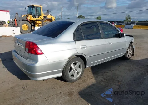 2004 Honda Civic Ex z USA, uszkodzony, nr VIN 2HGES26794H530762
